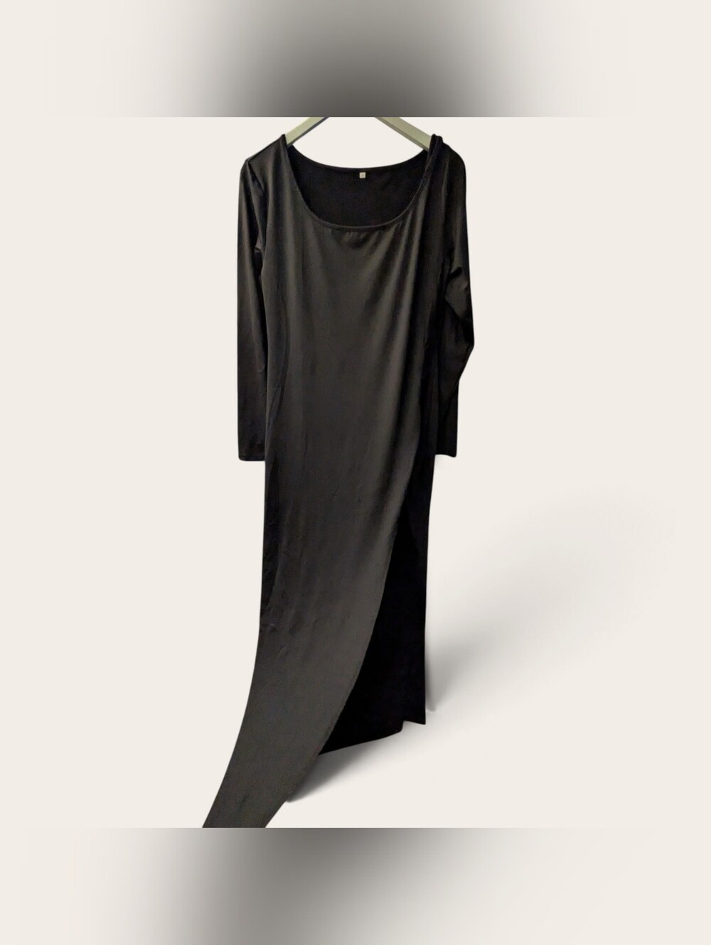 Classic Black Long Sleeve Bodycon Dress